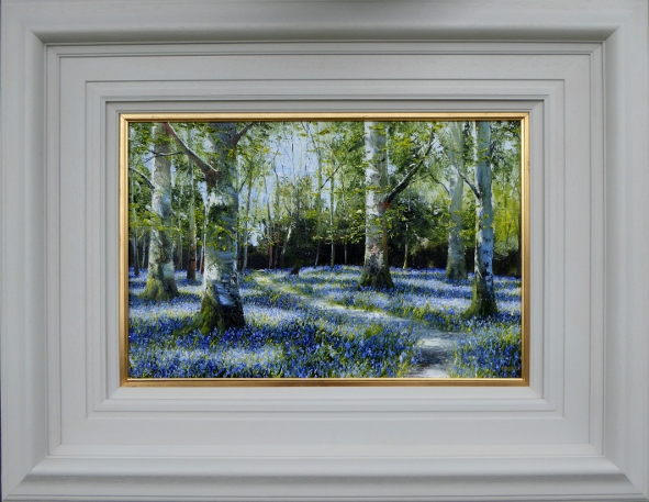 Bluebells and Celendines. Muckross